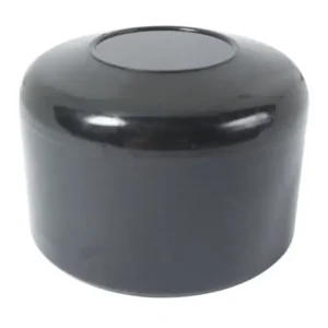 Wysoka jakość Nasadka zewnętrzna okrągła fi 42 2szt czarna